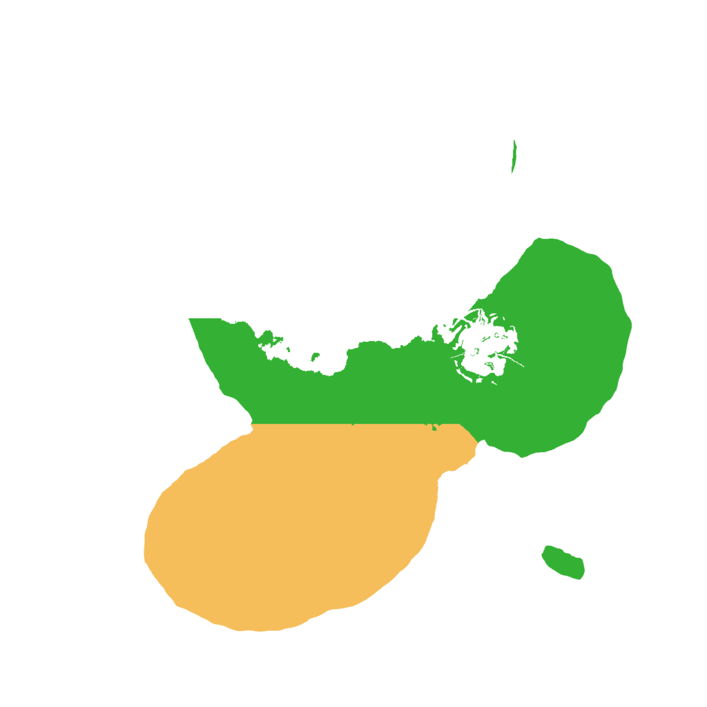 Biome Rust Map: Barren, Size: 2000, Seed: 15