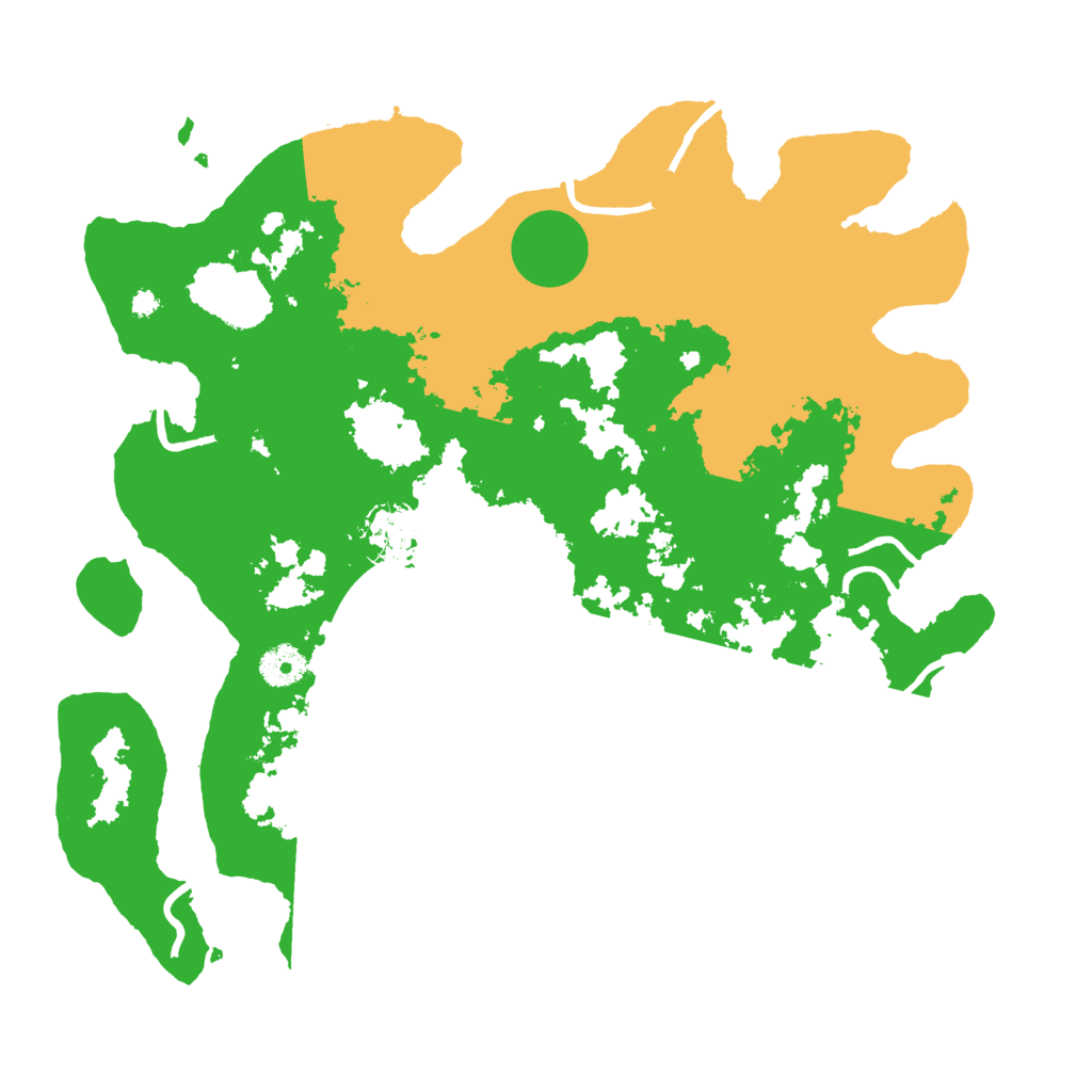 Biome Rust Map: Procedural Map, Size: 3750, Seed: 167018977