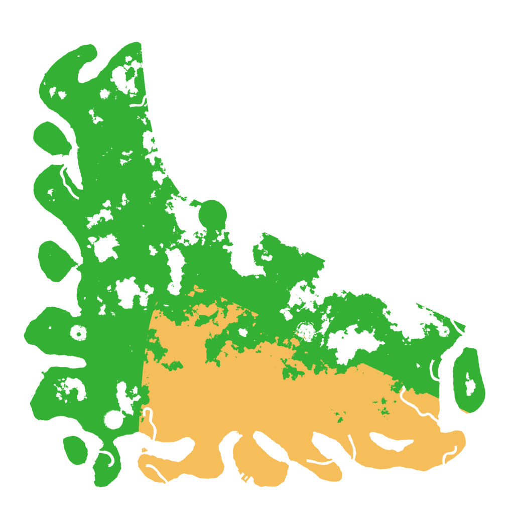 Biome Rust Map: Procedural Map, Size: 4800, Seed: 1319534508