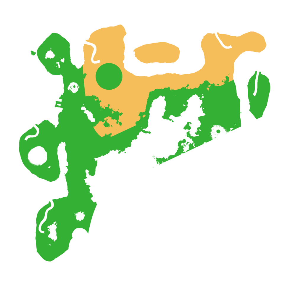Biome Rust Map: Procedural Map, Size: 3000, Seed: 12052