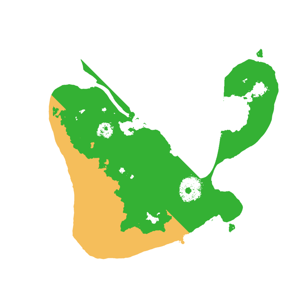 Biome Rust Map: Procedural Map, Size: 2000, Seed: 23476317