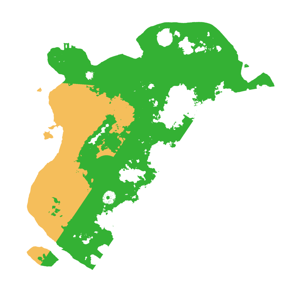 Biome Rust Map: Procedural Map, Size: 3500, Seed: 168073949