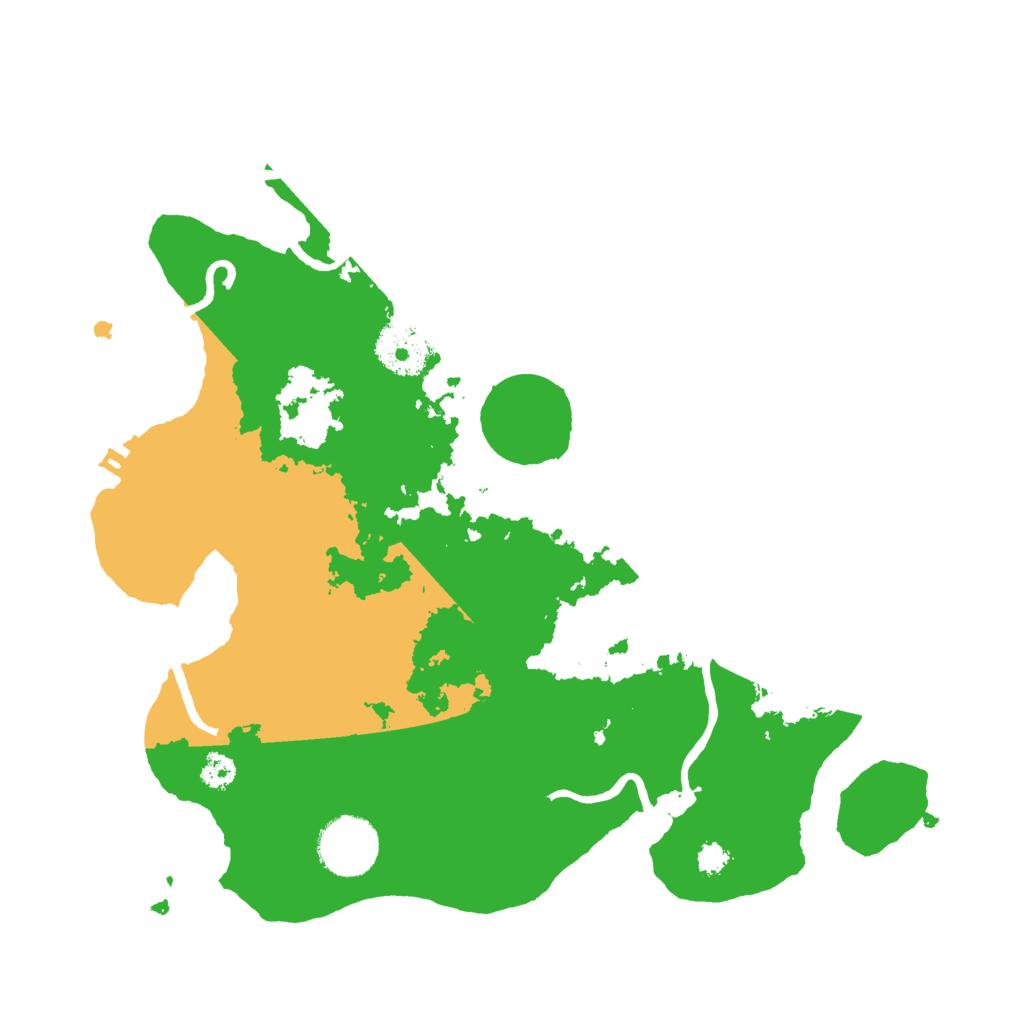 Biome Rust Map: Procedural Map, Size: 3000, Seed: 747034627