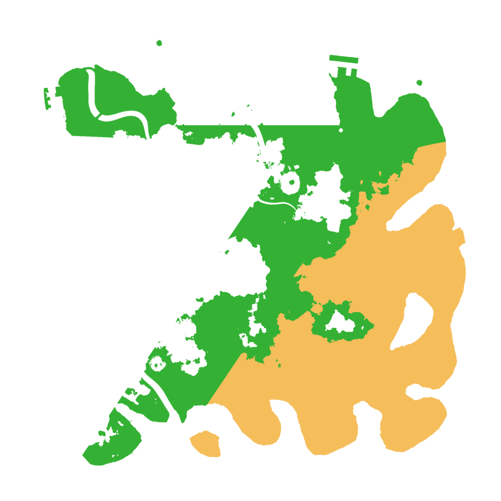 Biome Rust Map: Procedural Map, Size: 3500, Seed: 803033280