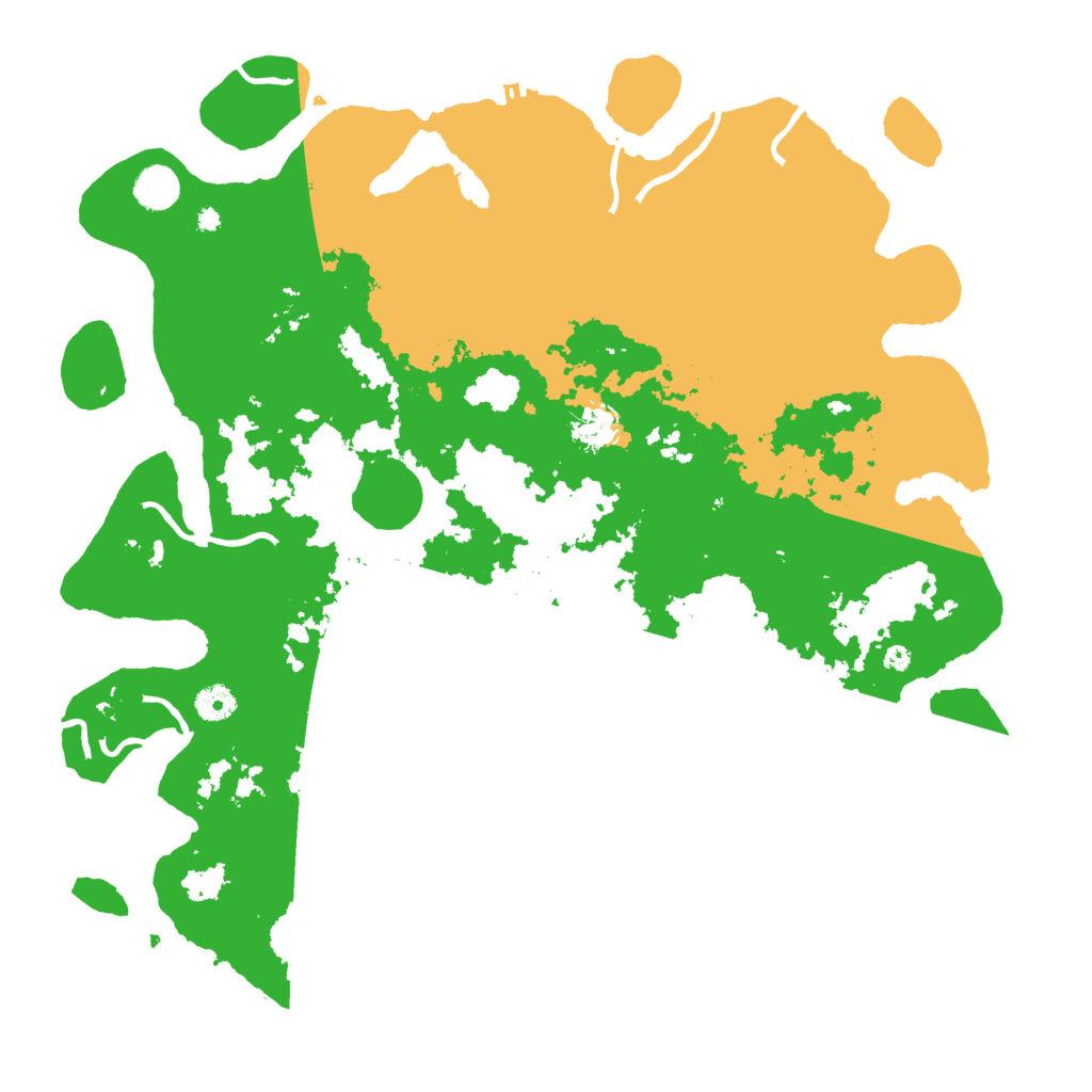 Biome Rust Map: Procedural Map, Size: 4300, Seed: 605153680