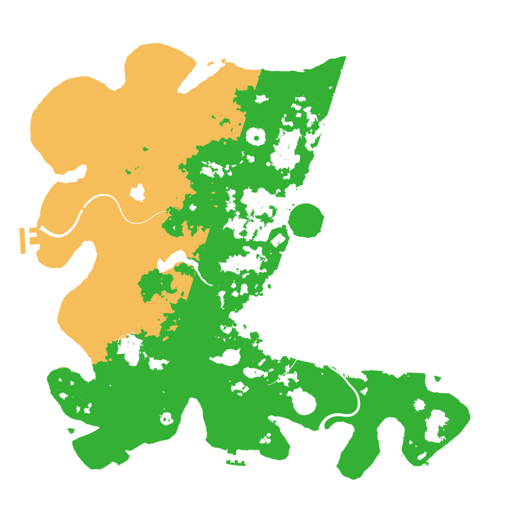 Biome Rust Map: Procedural Map, Size: 4000, Seed: 673371518