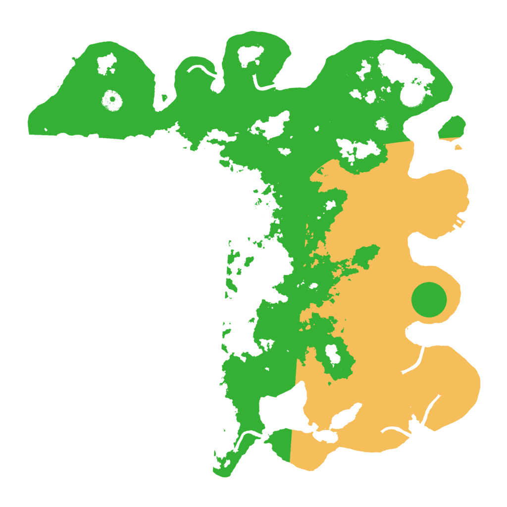 Biome Rust Map: Procedural Map, Size: 3800, Seed: 1968867870