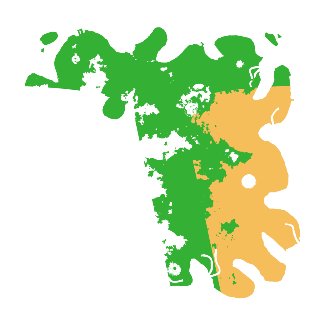 Biome Rust Map: Procedural Map, Size: 4000, Seed: 718215