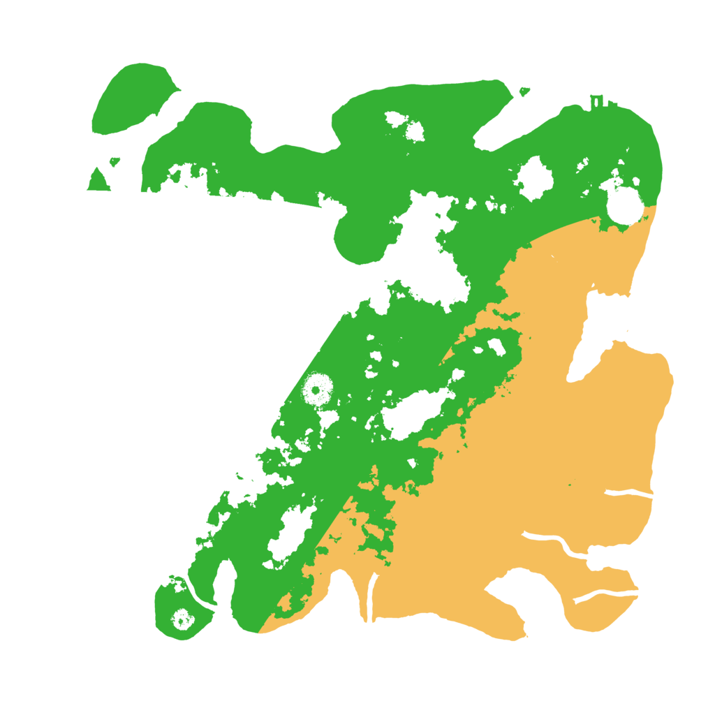 Biome Rust Map: Procedural Map, Size: 3500, Seed: 1216032293