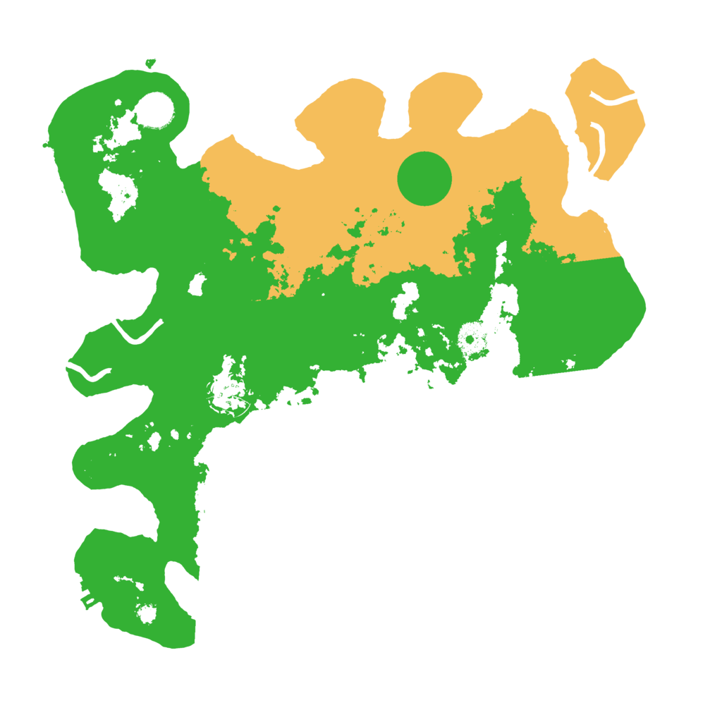 Biome Rust Map: Procedural Map, Size: 3500, Seed: 20220713