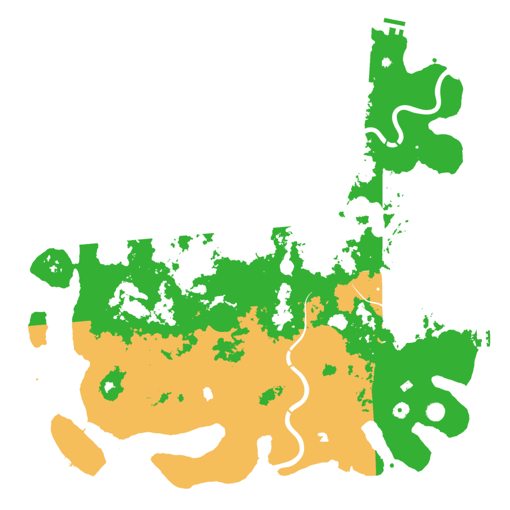 Biome Rust Map: Procedural Map, Size: 4800, Seed: 1375247303