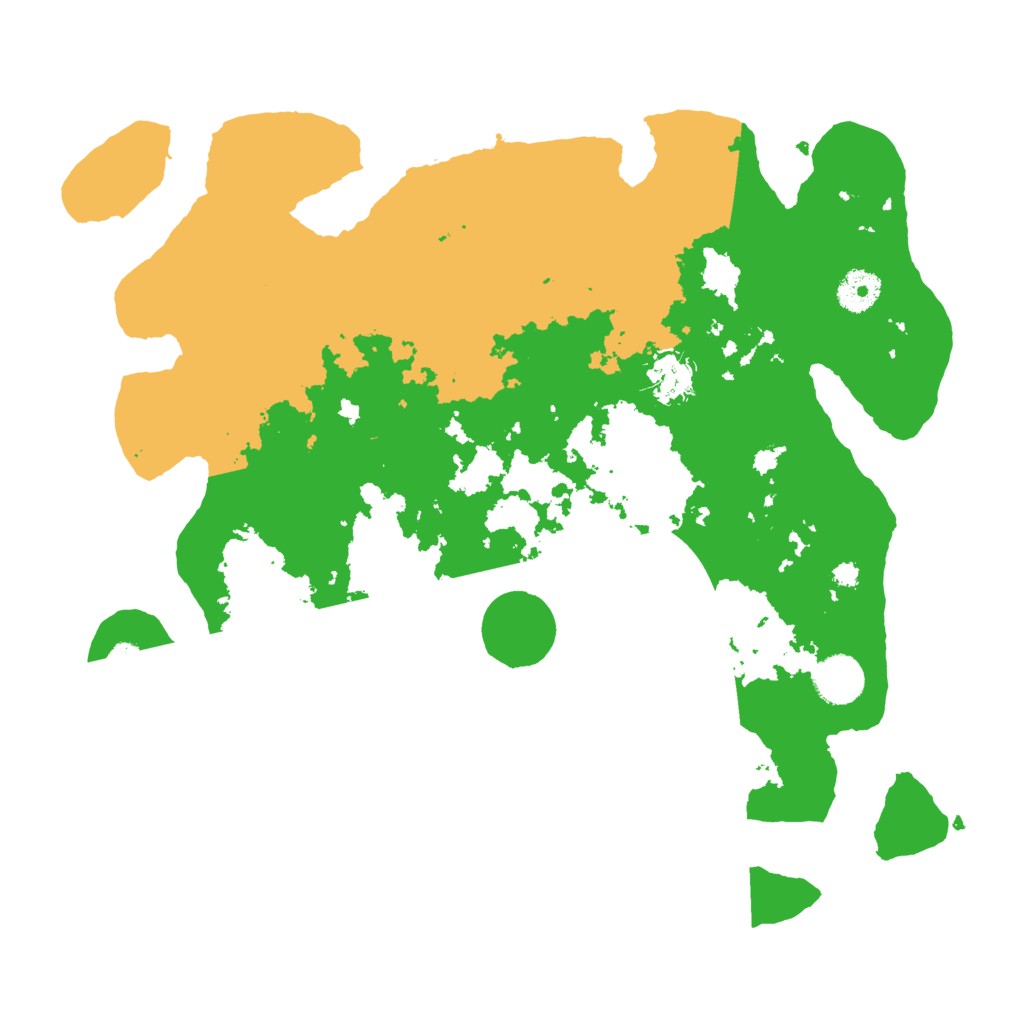 Biome Rust Map: Procedural Map, Size: 3650, Seed: 1960301781