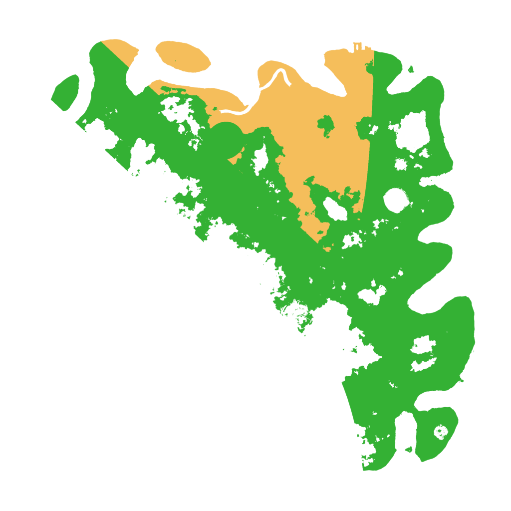 Biome Rust Map: Procedural Map, Size: 3850, Seed: 1086608171