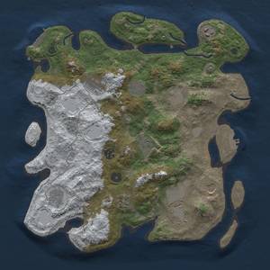 Thumbnail Rust Map: Procedural Map, Size: 3750, Seed: 1511584684, 20 Monuments