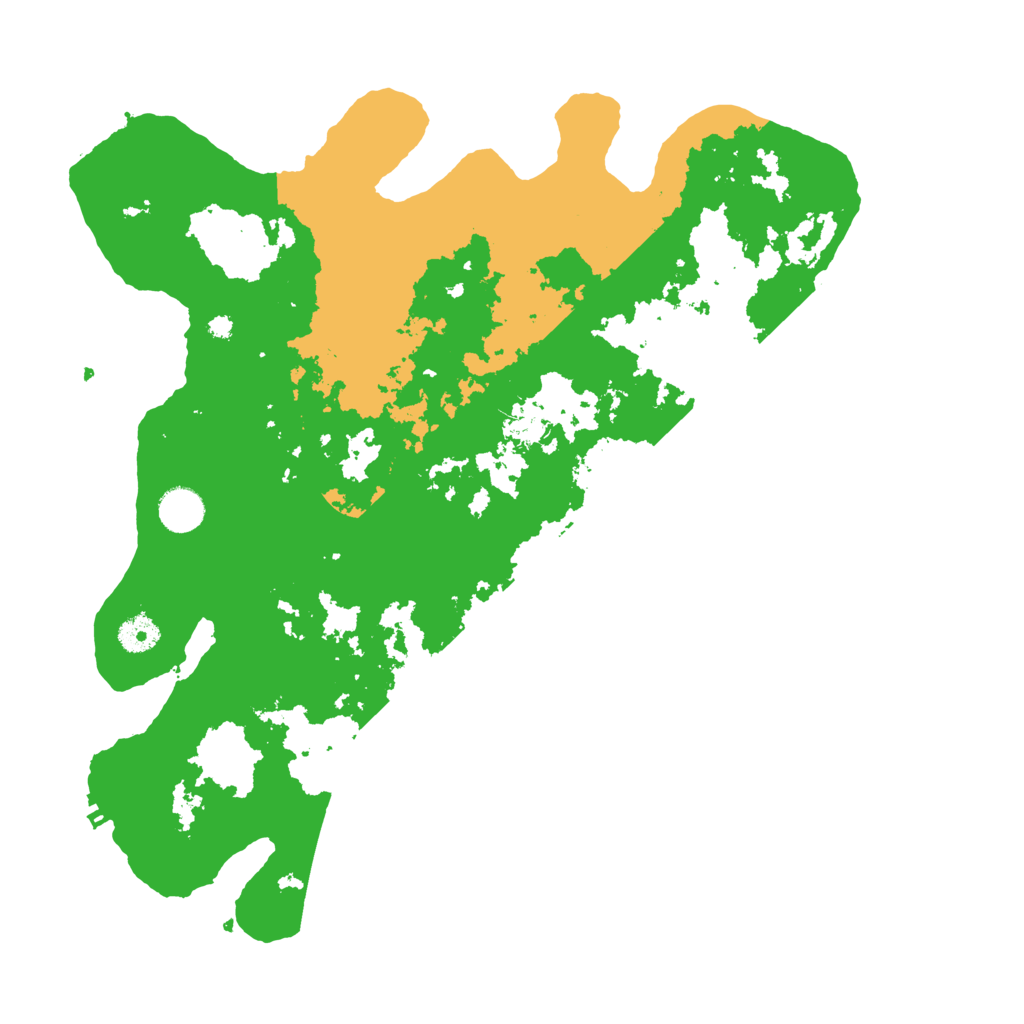 Biome Rust Map: Procedural Map, Size: 4000, Seed: 311134