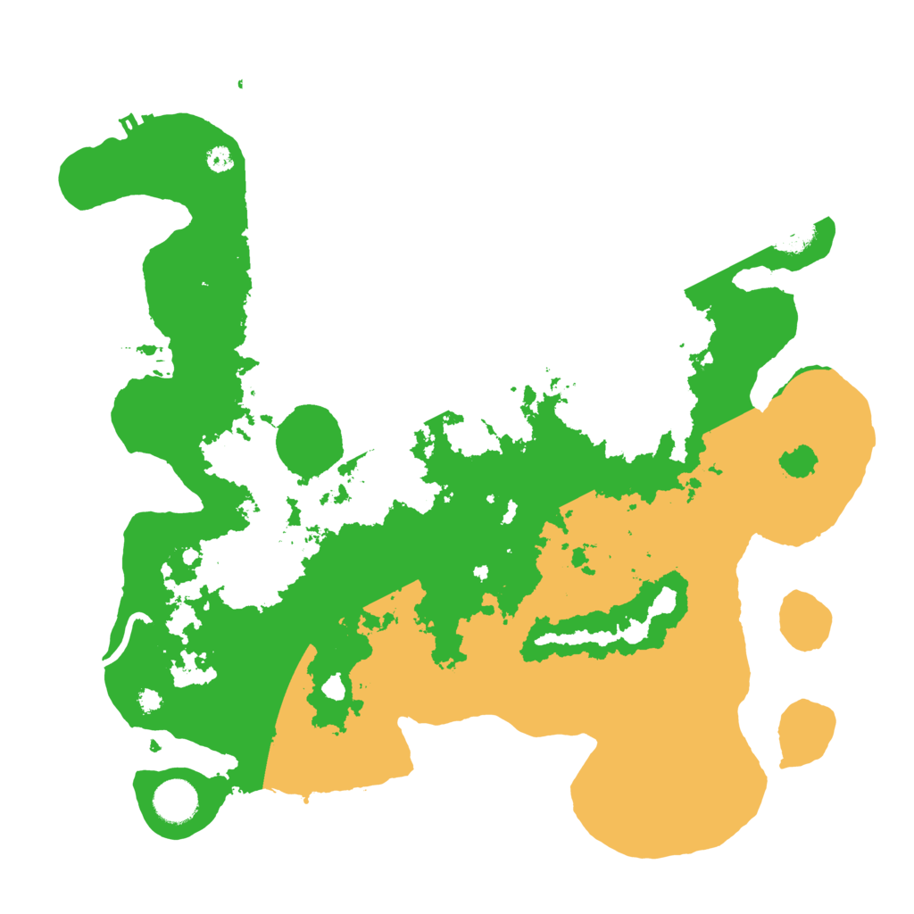 Biome Rust Map: Procedural Map, Size: 3650, Seed: 705