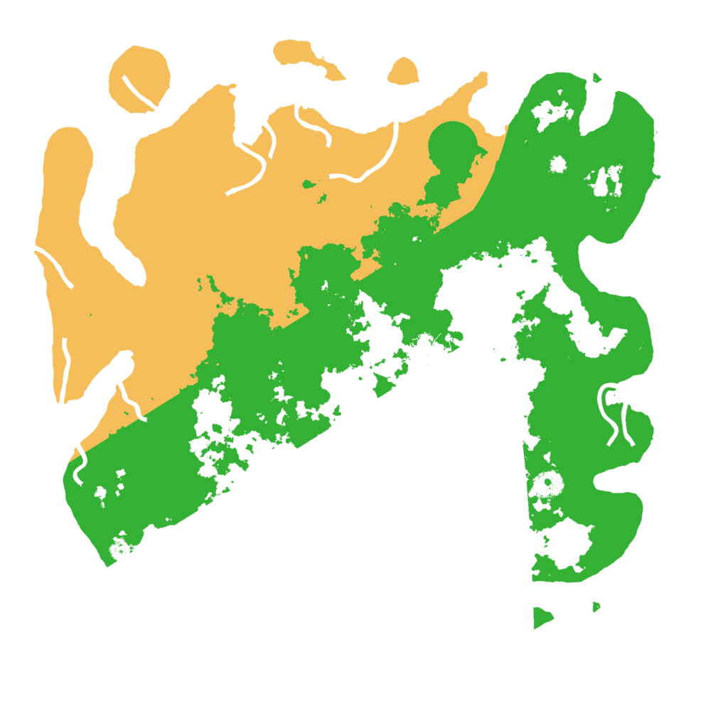 Biome Rust Map: Procedural Map, Size: 3900, Seed: 56