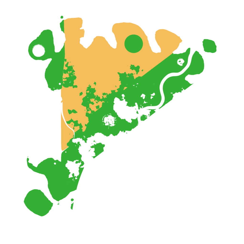 Biome Rust Map: Procedural Map, Size: 3500, Seed: 1532188992