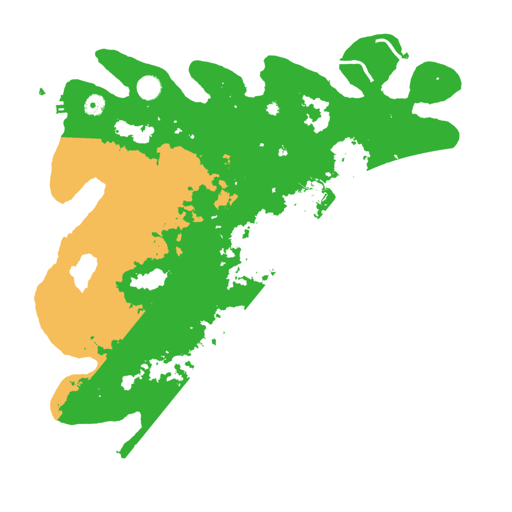 Biome Rust Map: Procedural Map, Size: 3700, Seed: 2048864295