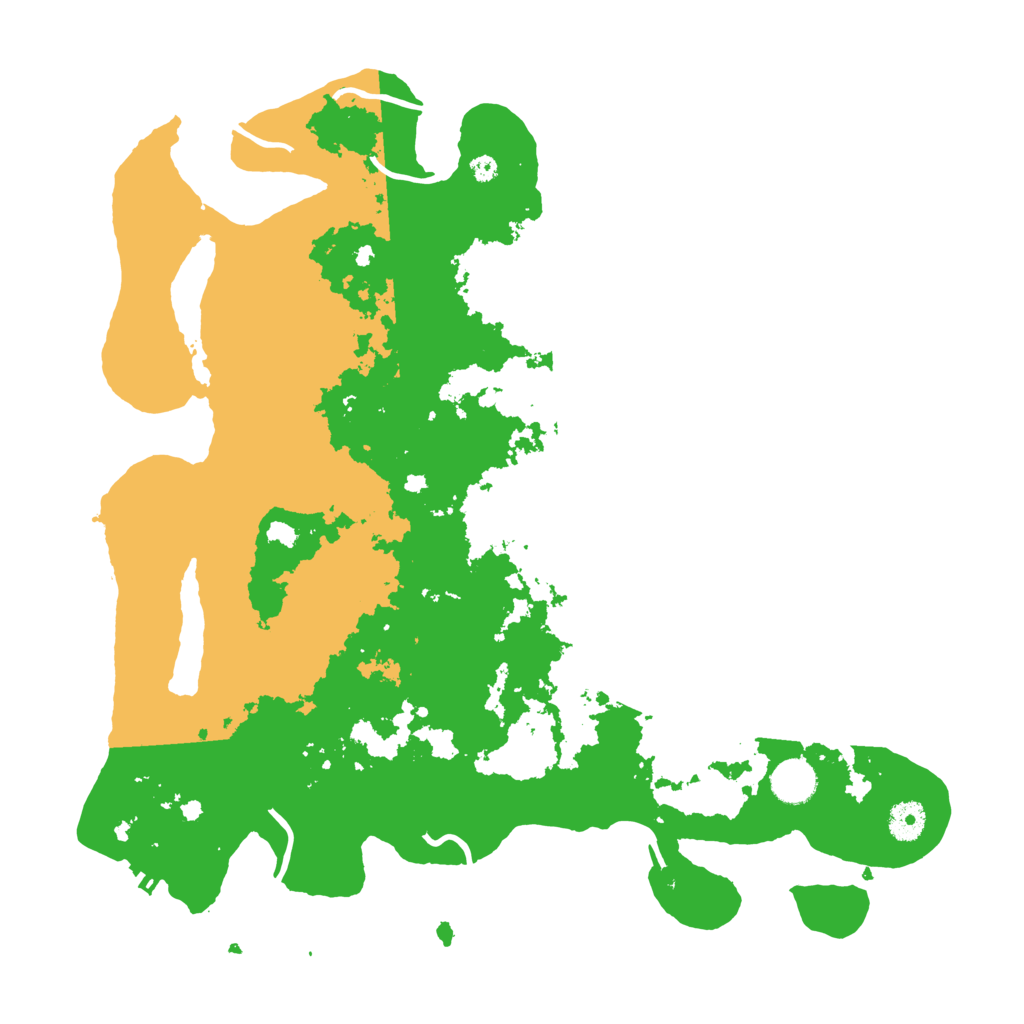 Biome Rust Map: Procedural Map, Size: 4000, Seed: 67434