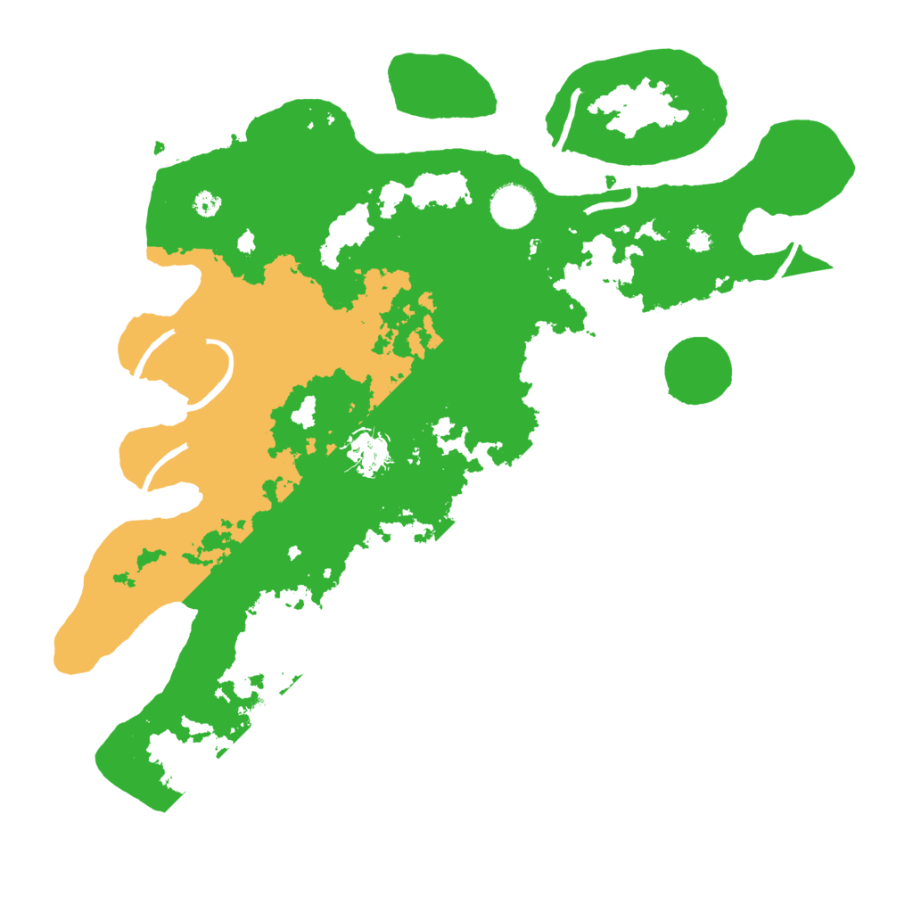 Biome Rust Map: Procedural Map, Size: 3600, Seed: 2550149