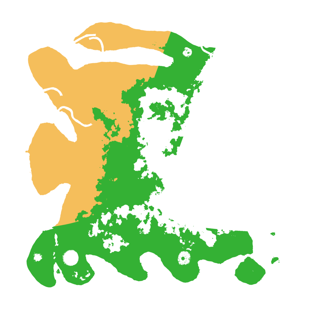 Biome Rust Map: Procedural Map, Size: 3600, Seed: 1602834001