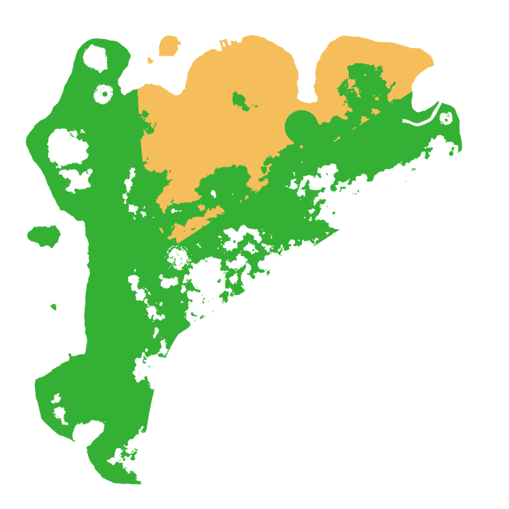 Biome Rust Map: Procedural Map, Size: 4000, Seed: 1282607722
