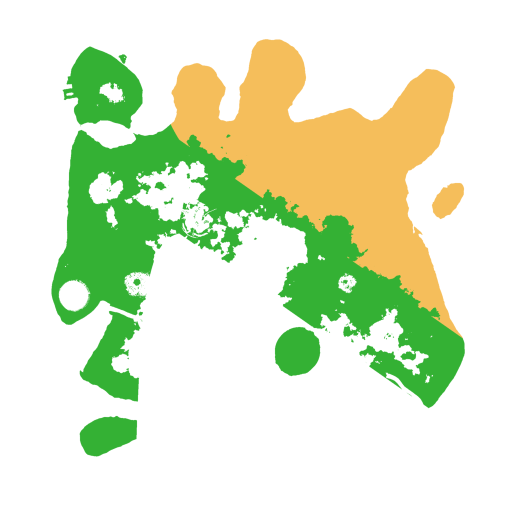 Biome Rust Map: Procedural Map, Size: 3000, Seed: 1516836225