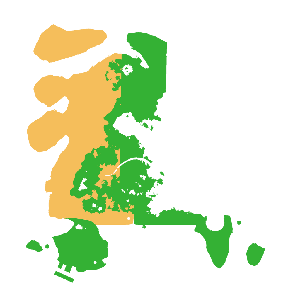 Biome Rust Map: Procedural Map, Size: 3000, Seed: 905519040