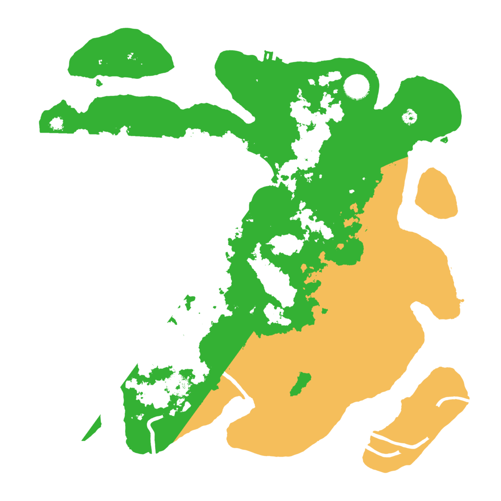 Biome Rust Map: Procedural Map, Size: 3500, Seed: 912814965