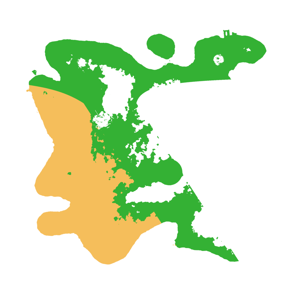 Biome Rust Map: Procedural Map, Size: 3000, Seed: 29429