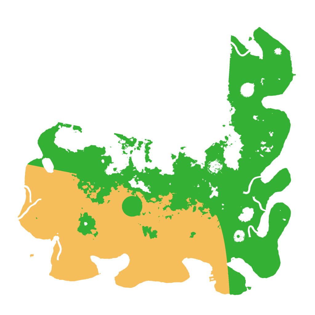 Biome Rust Map: Procedural Map, Size: 4096, Seed: 1106501518