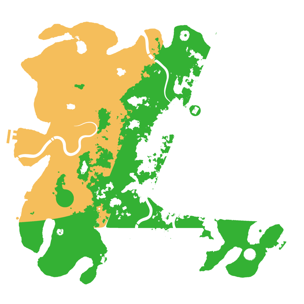 Biome Rust Map: Procedural Map, Size: 4500, Seed: 1959004256