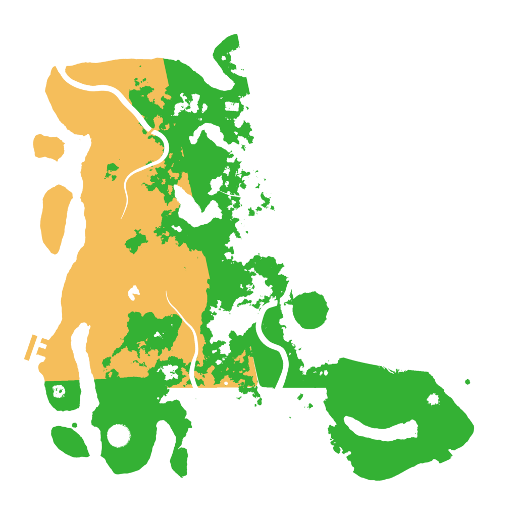 Biome Rust Map: Procedural Map, Size: 4000, Seed: 90647525
