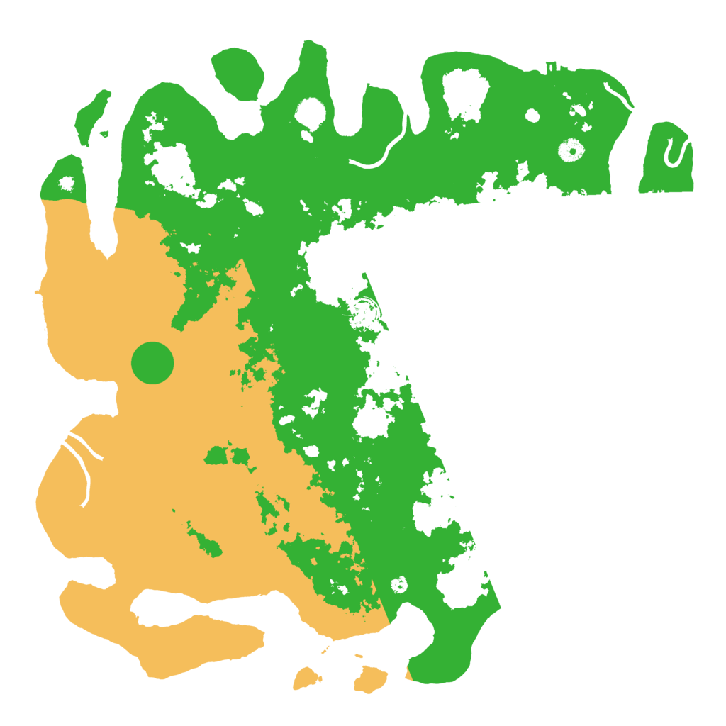 Biome Rust Map: Procedural Map, Size: 4500, Seed: 6215448