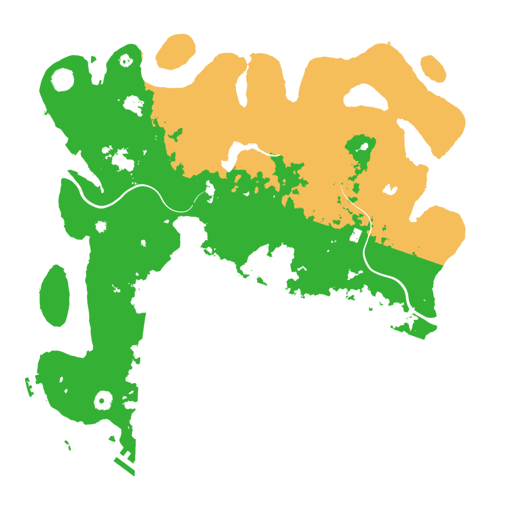 Biome Rust Map: Procedural Map, Size: 4000, Seed: 994822