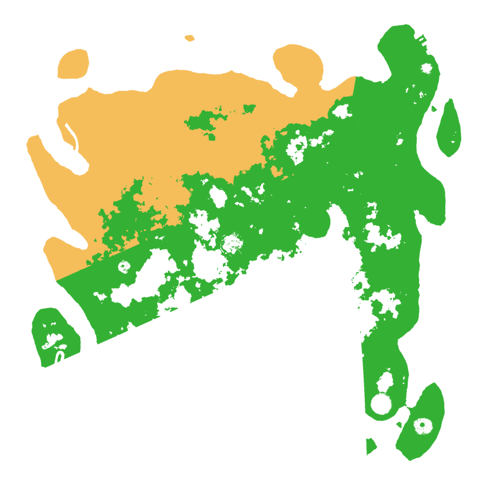 Biome Rust Map: Procedural Map, Size: 4250, Seed: 71322