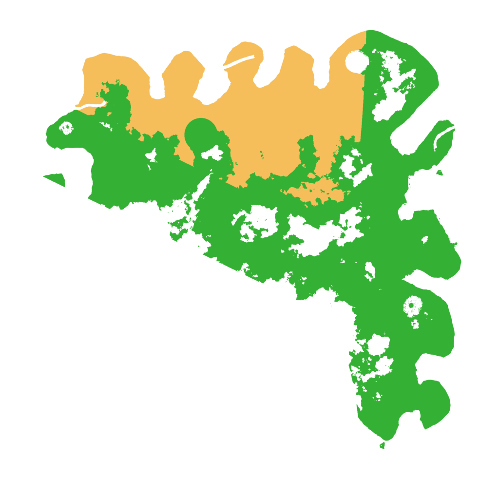 Biome Rust Map: Procedural Map, Size: 4000, Seed: 109180