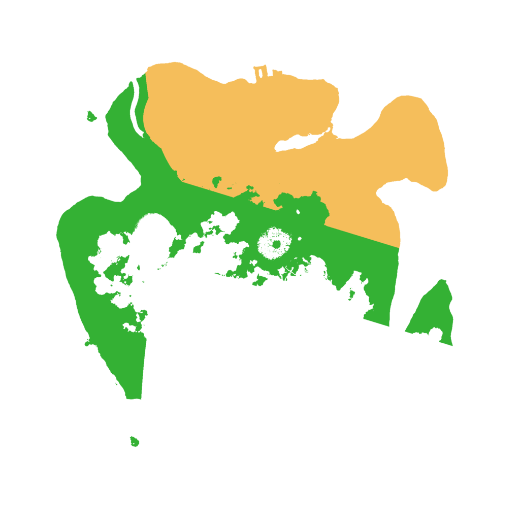 Biome Rust Map: Procedural Map, Size: 2500, Seed: 1757114338