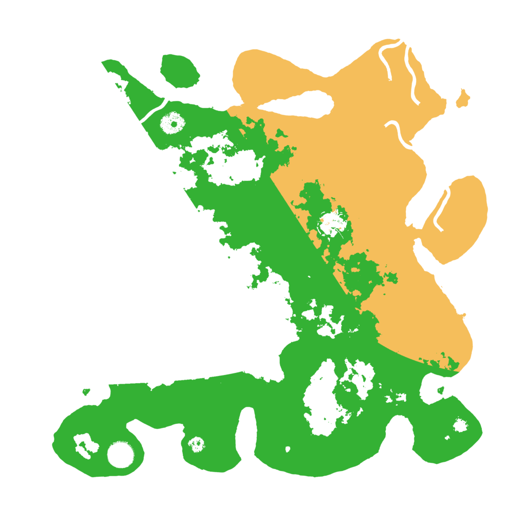 Biome Rust Map: Procedural Map, Size: 3500, Seed: 982667