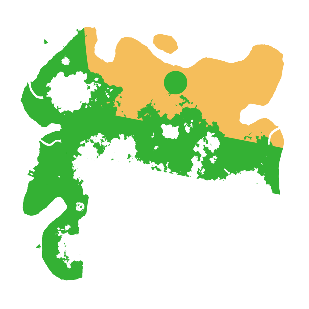 Biome Rust Map: Procedural Map, Size: 3500, Seed: 1533740074