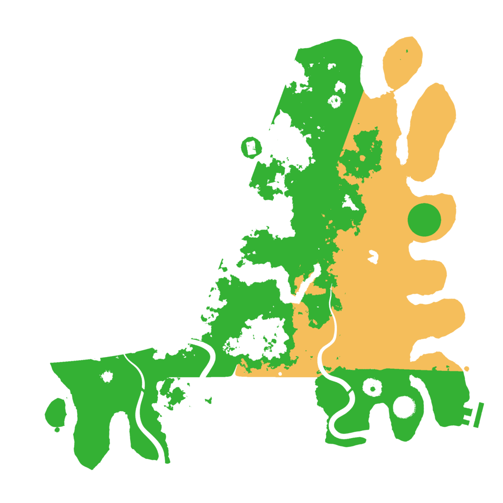 Biome Rust Map: Procedural Map, Size: 4000, Seed: 733738106