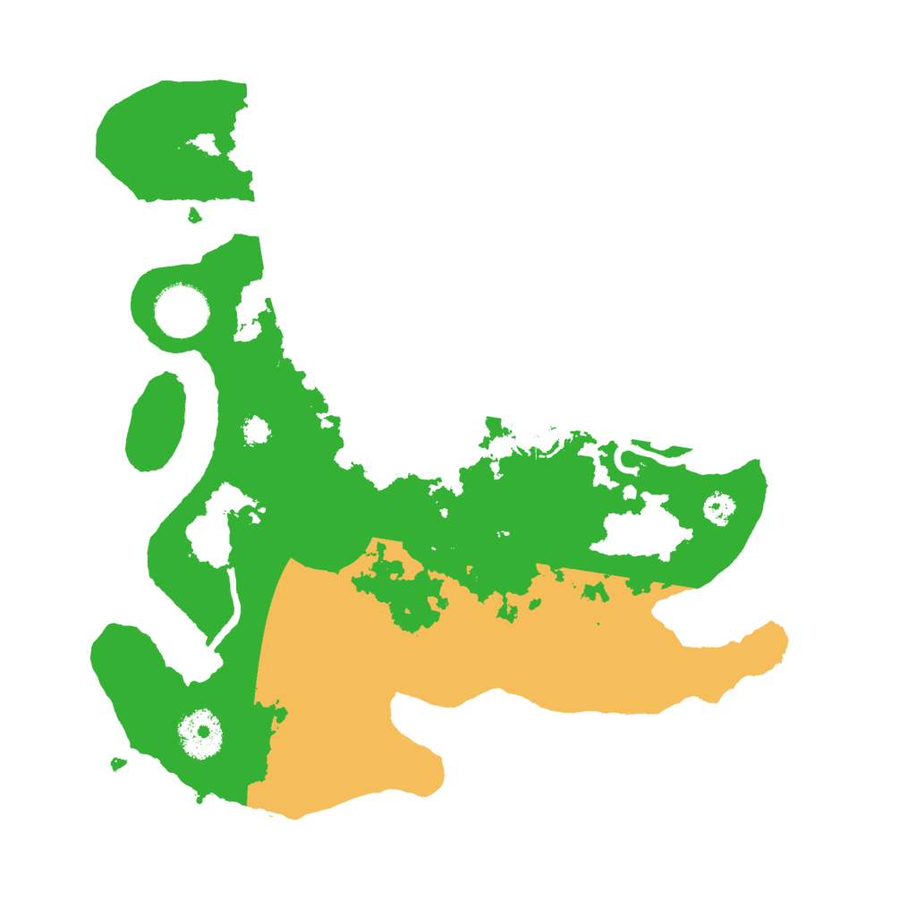 Biome Rust Map: Procedural Map, Size: 3000, Seed: 9410532