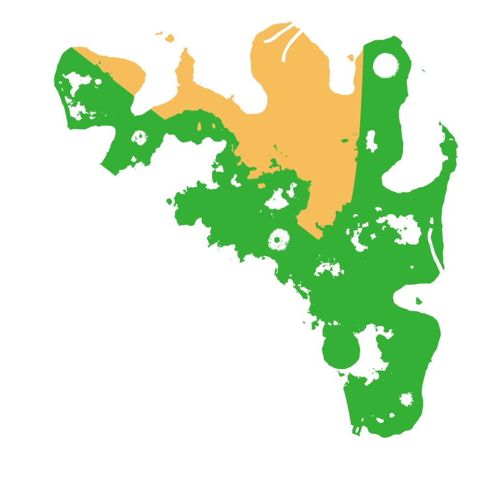Biome Rust Map: Procedural Map, Size: 3500, Seed: 1440050196