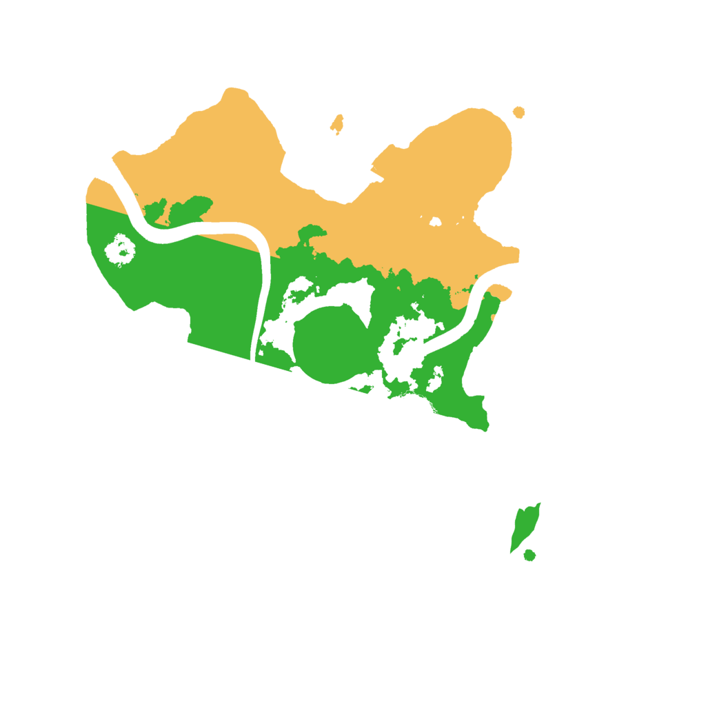 Biome Rust Map: Procedural Map, Size: 2420, Seed: 2147483647