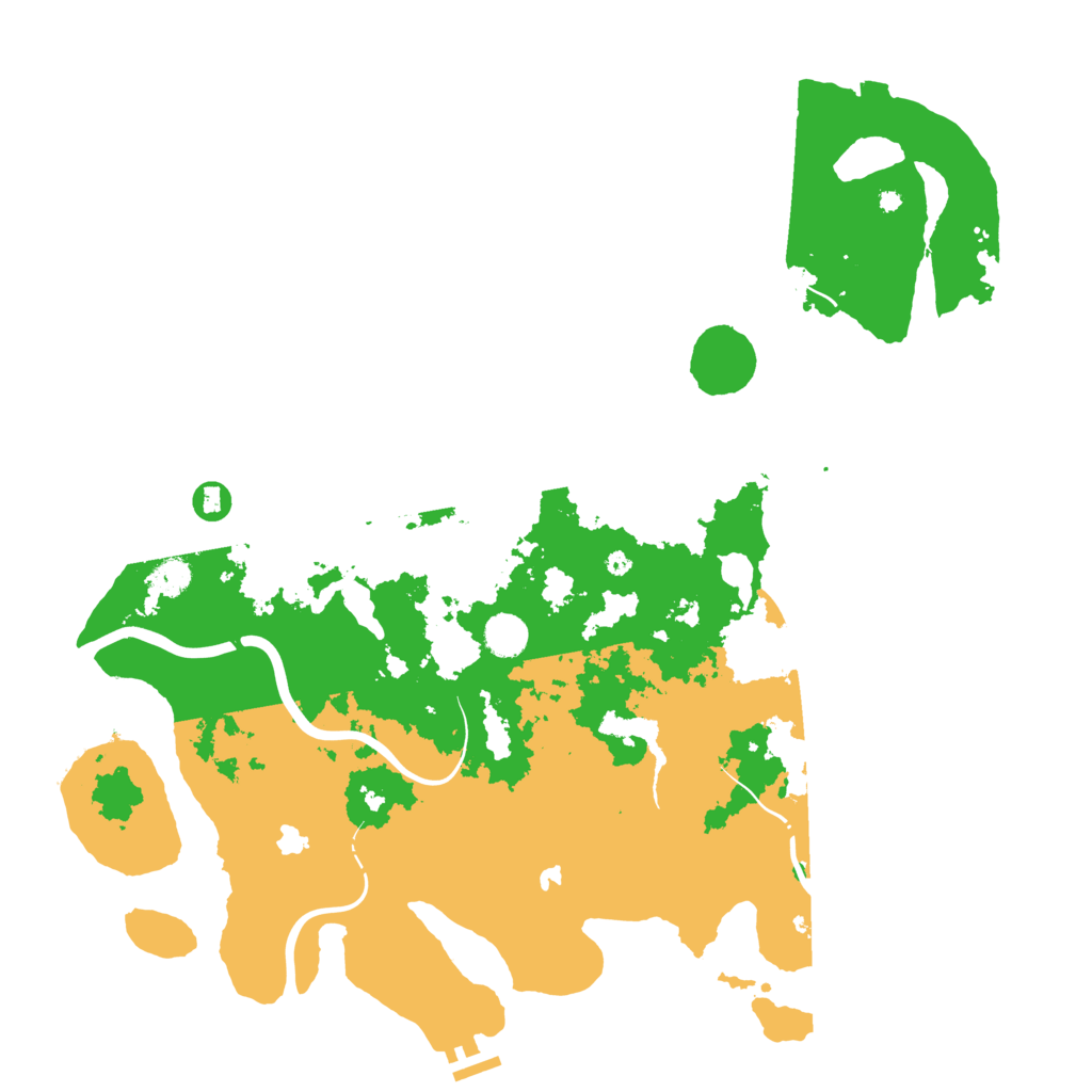 Biome Rust Map: Procedural Map, Size: 4500, Seed: 604708115