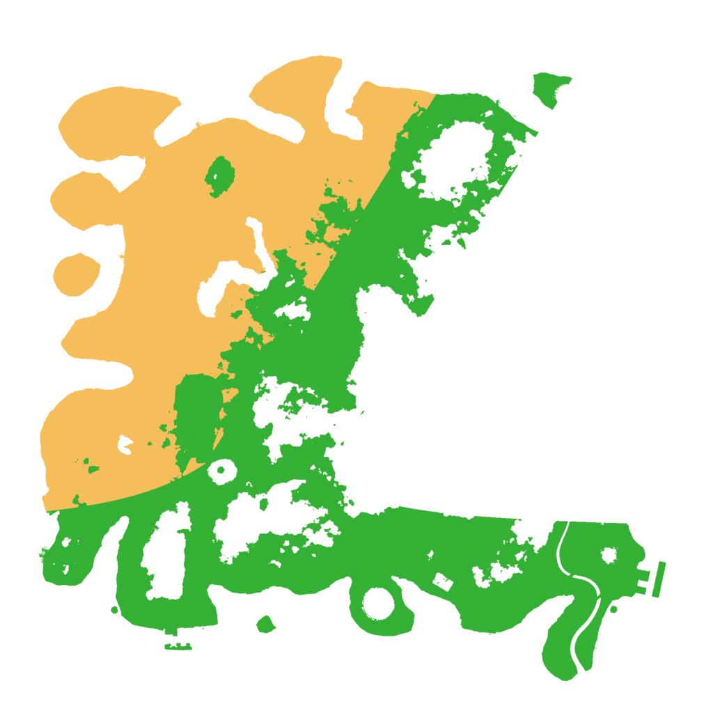 Biome Rust Map: Procedural Map, Size: 4000, Seed: 4130