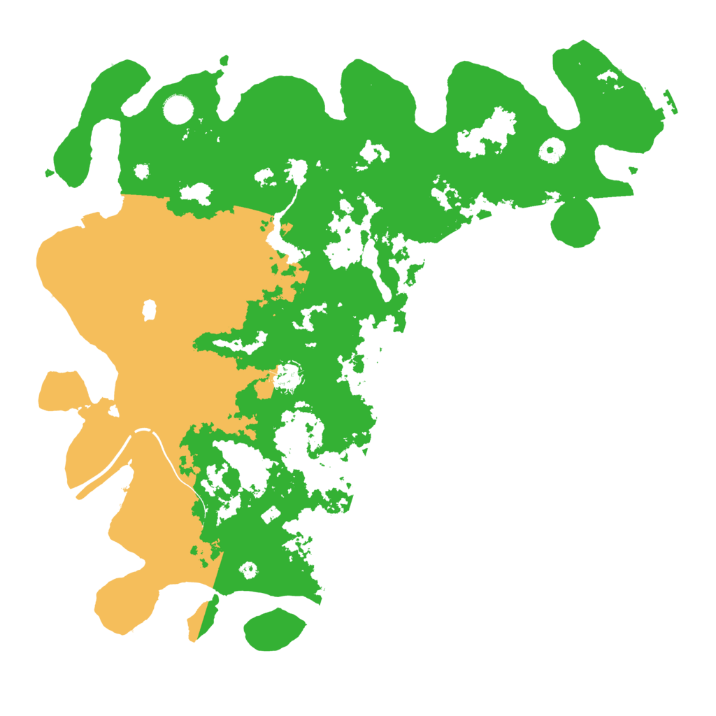Biome Rust Map: Procedural Map, Size: 4250, Seed: 958123