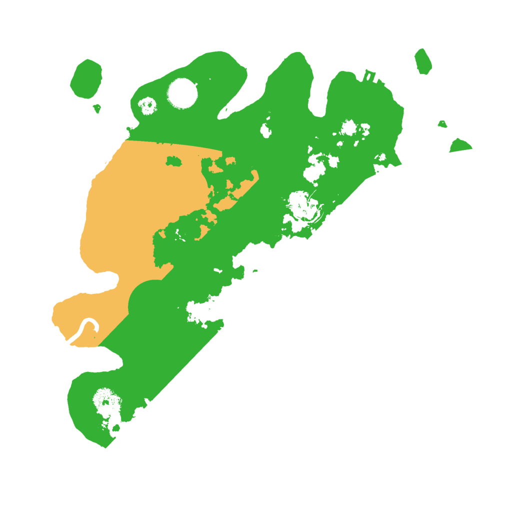 Biome Rust Map: Procedural Map, Size: 3000, Seed: 1015818099