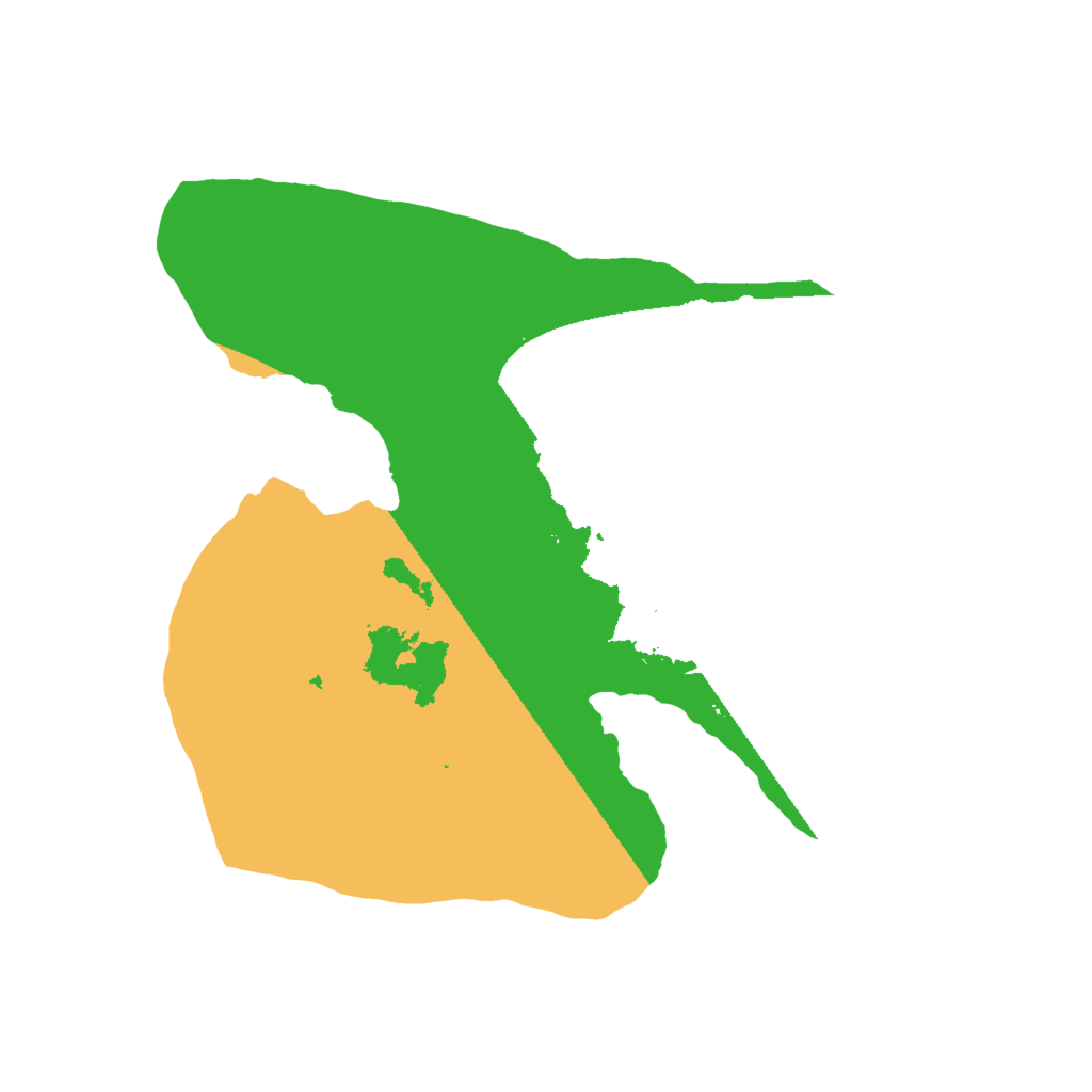 Biome Rust Map: Barren, Size: 1700, Seed: 73923732